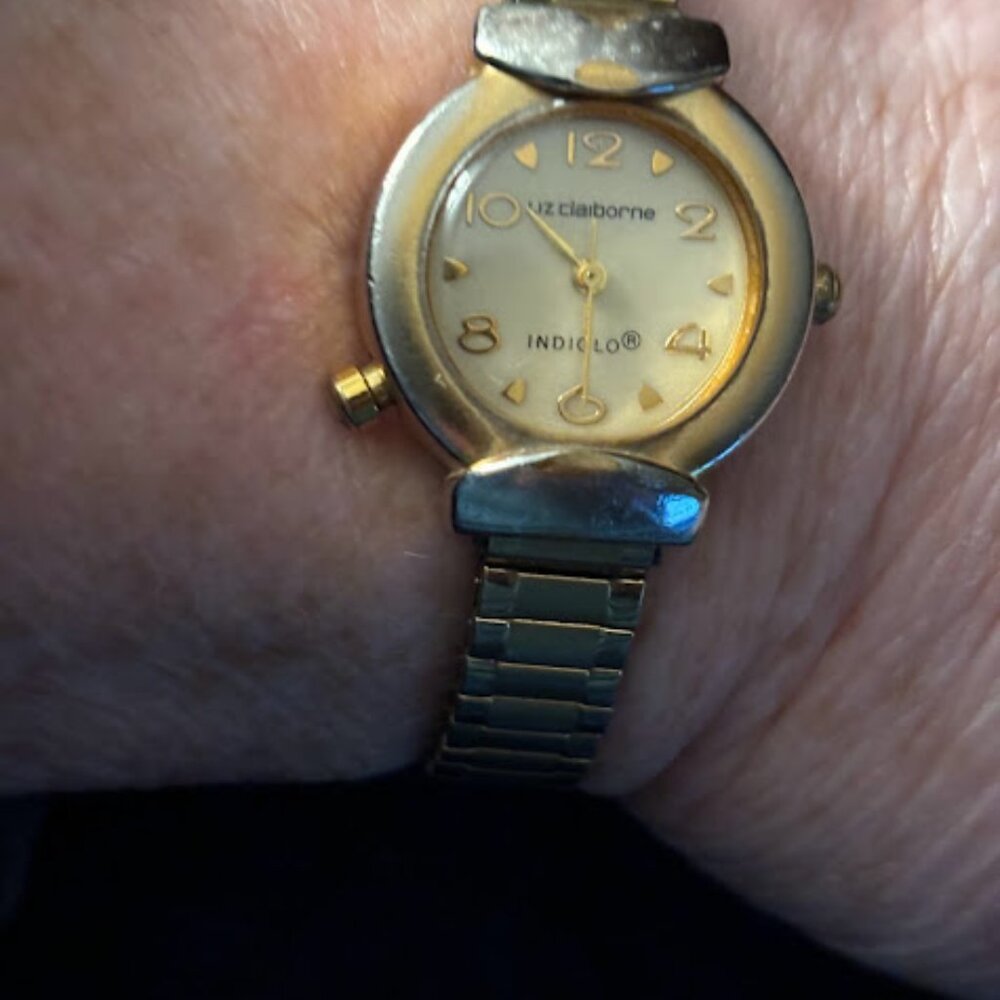 Ladies Liz Claiborne Indigo Watch